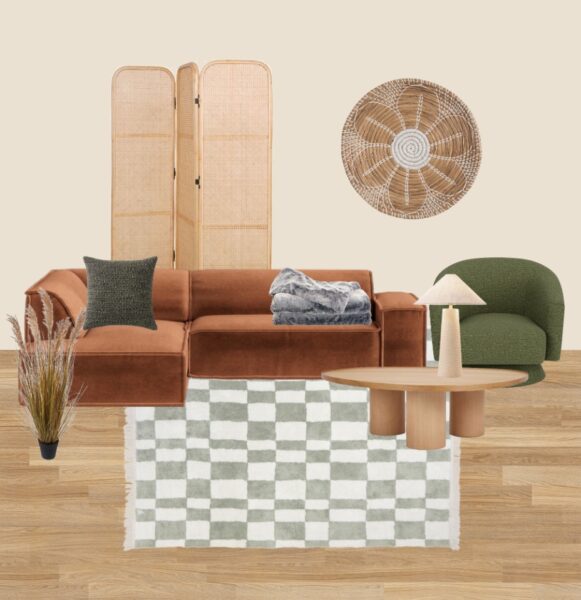 winter home decor product grid