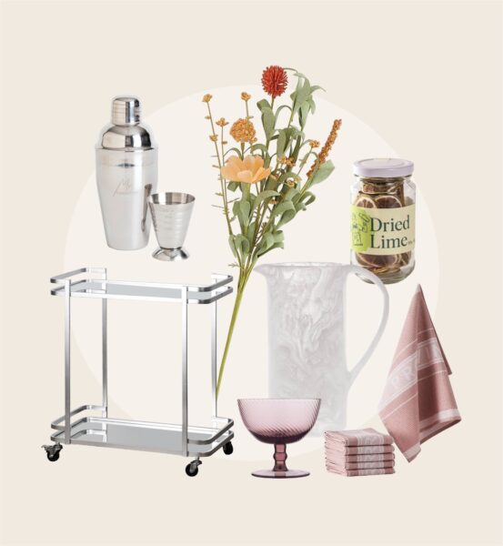 bar cart styling