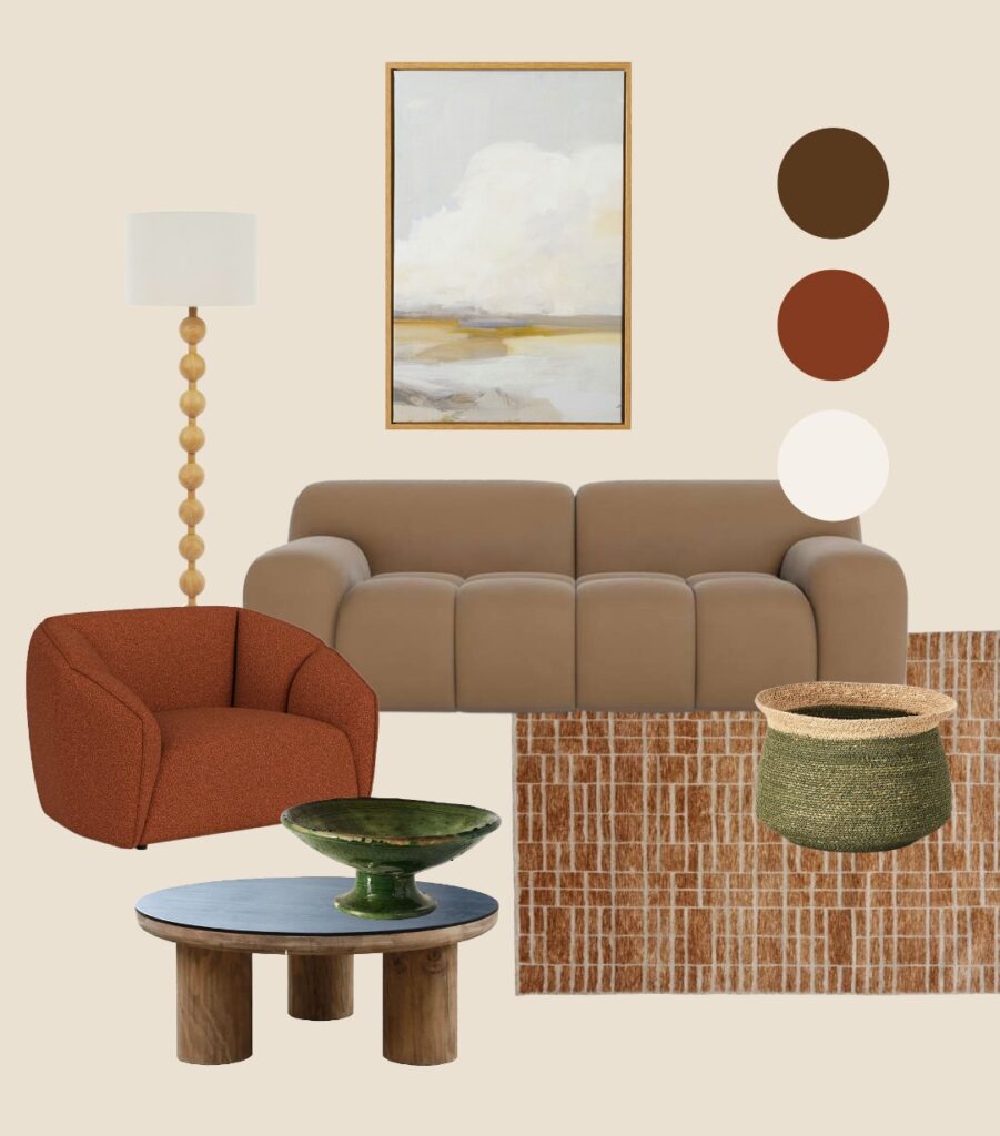 Winter Colour Palettes - Natural and Warm