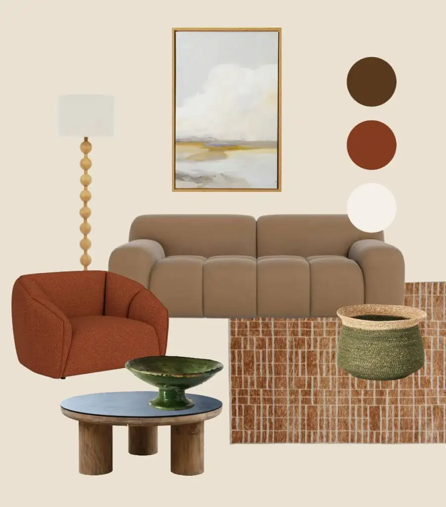 Winter Colour Palettes - Natural and Warm