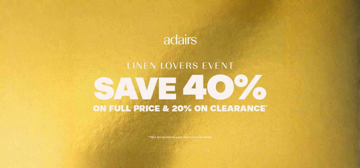 adairs sale