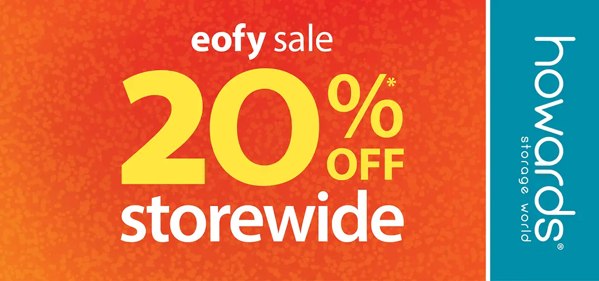 Howards Storage World EOFY Sale 2026