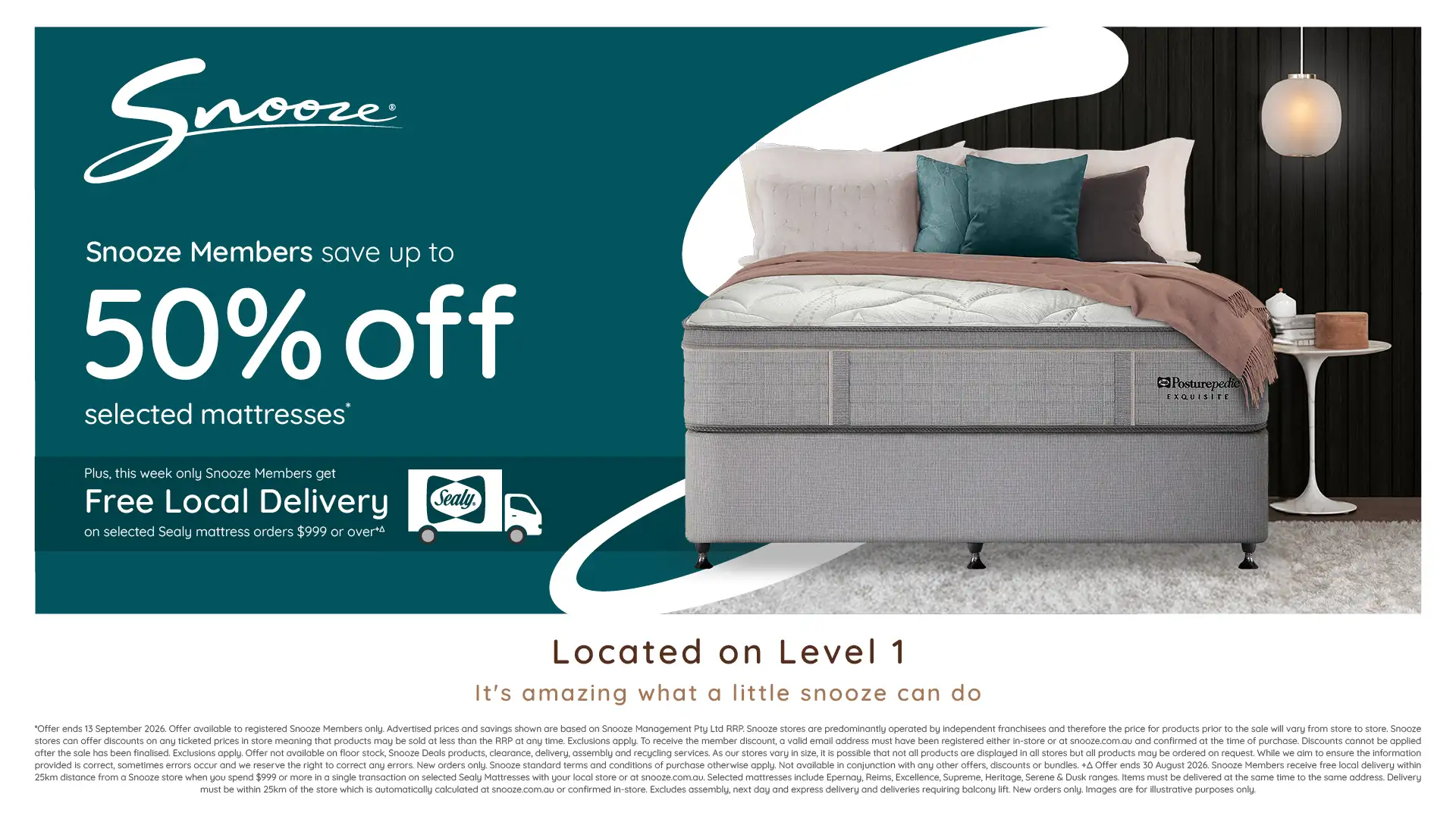 Snooze August Sale HTV